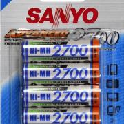 Sanyo AA 2700 mah